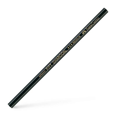 Schwarz Kohlestift Faber Castell Zeichenkohle Pitt Medium - Image 5