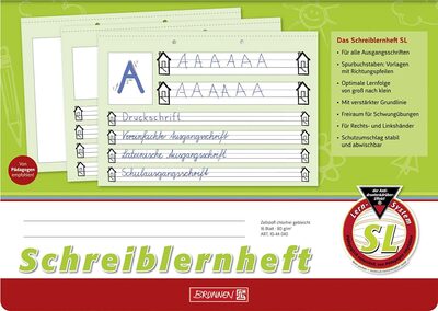 Brunnen Schreiblernheft, A4 Quer, Liniatur Sl, 16 Blatt - Image 6