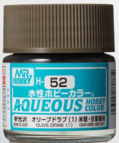 Mr Hobby Olive Drab (1) paint pot