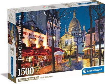 Clementoni 31709 Puzzle 1500 Teile High Quality Collection Compact
