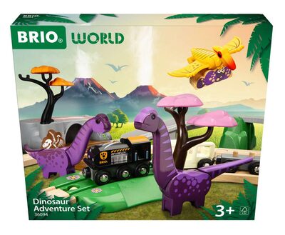 Brio Unisex Eisenbahn-Set Dinosaurier Abenteuer-Set Mehrfarbig Baby Größe 63,7 X Größe 63,2 X 15 Mm - Image 17