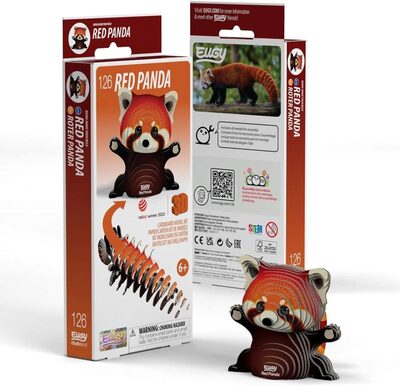 EUGY - 3D Bastelset Roter Panda | Kit (Bastelset) | 2025 | EUGY - Bild 12