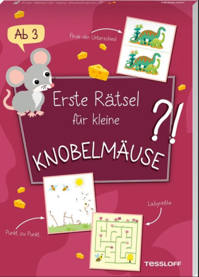 Tessloff 378864587 Erste Rätsel Für Kleine Knobelmäuse - Bild 5