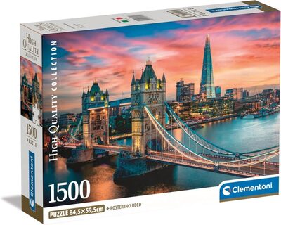Clementoni 31715 Puzzle 1500 Teile High Quality Collection Compact