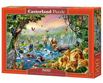 Castorland B-52141 Jungle River, Puzzle 500 Teile - Bild 4