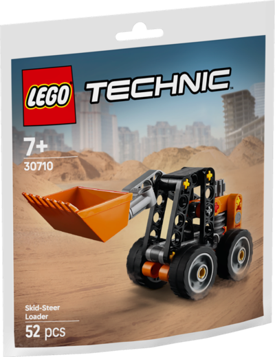 30710 LEGO® Technik Kompaktlader Knauf drehen, Arm mit der Schaufel anheben - Bild 11