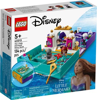 Lego® Disney Princess™ 43213 Die Kleine Meerjungfrau – Märchenbuch - Bild 5