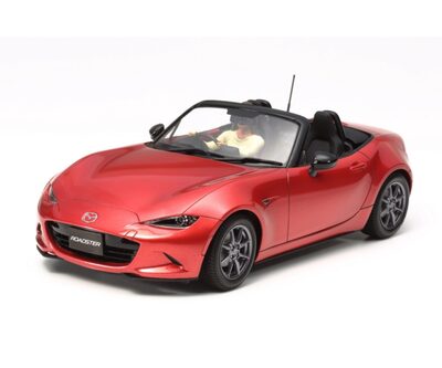 Joom Tamiya Rot 124 Sportwagenserie Nr. 342 Mazda Roadster, Kunststoffmodell 24342 - Bild 7