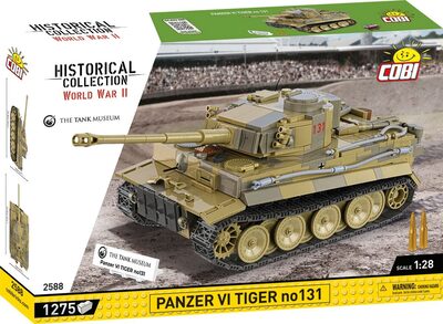 Joom Valletta Japan Beige Cobi 2588 Panzer Vi Tiger I Nr. 131 Das Panzermuseum - Bild 7