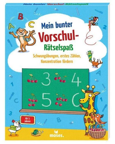 Moses. Verlag Gmbh Mein Bunter Vorschul-Rätselspaß - Bild 3
