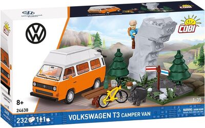 COBI Volkswagen T3 Camper Van - Maßstab 1:35 - Bild 9