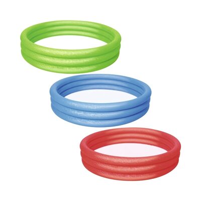 Bestway 51026 Pool 3 Ring Uni 152 x 30 cm ROT Schwimmbecken Kinderpool NEU & OVP - Bild 6