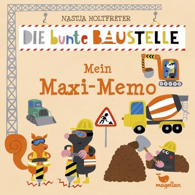 Magellan Mehrfarbig Bunte Baustelle Maxi-Memo (Deutsch, 2 - 8 Spieler) - Bild 4