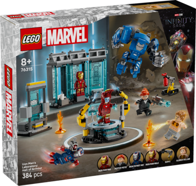 Lego® Marvel Super Heroes™ Jungen 76315 Iron Mans Labor: Halle Der Rüstungen - Bild 10