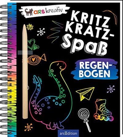 Ars Edition Kritzkratz-Spaß – Regenbogen - Bild 6