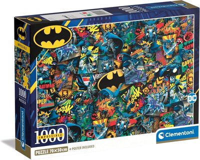 Clementoni HQ Collection - Batman Puzzle 1000 Teile | Puzzle für Erwachsene - anspruchsvolles Puzzle von Clementoni 39906 - Bild 4