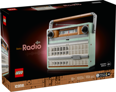 Lego ICONS 10334 Retro-Kofferradio - Neu & OVP - Bild 15
