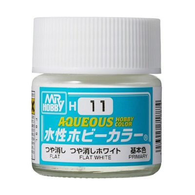 Mr Hobby Flat White paint pot