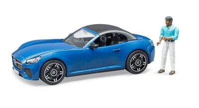 Bruder Die Profi Serie Bruder 03481 Bruder Roadster Mit Fahrer - Image 2