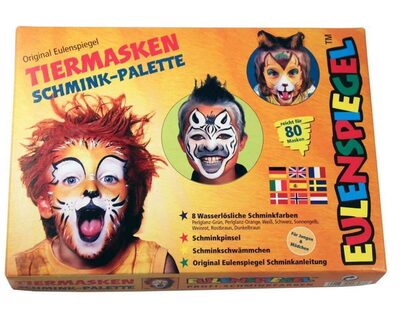 EULENSPIEGEL Kinderschmink-Set - Schminkfarben - 8er Pack - 28 ml - Image 9