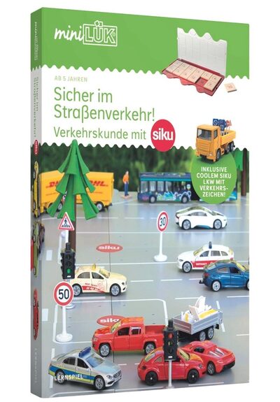 miniLÜK-Set: Vorschule/ 1. Klasse Die siku Verkehrsschule (miniLÜK-Sets: Kasten + Übungsheft/e) - Bild 8