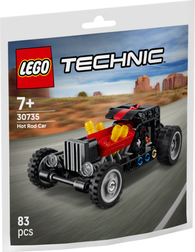 Technic Hot Rod Auto (30735, Lego Technic) - Bild 12