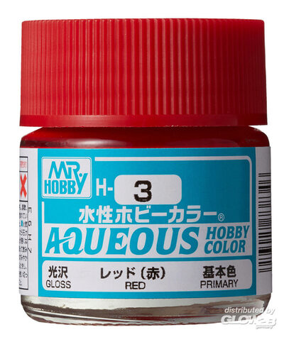 Mr Hobby Red paint pot