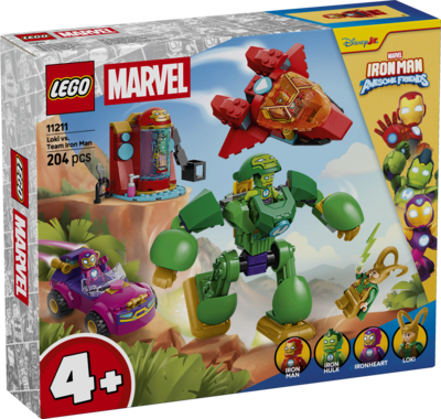 Lego Unisex Loki Vs. Team Iron Man 11211 - Bild 13