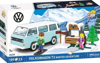 Cobi 24639 Volkswagen T3 Winter Adventure Bus Bausatz - Bild 8