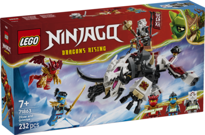 Lego Ninjago Zilvar Y Grimtak Drachenbestie 71863 232 Teile - Bild 13