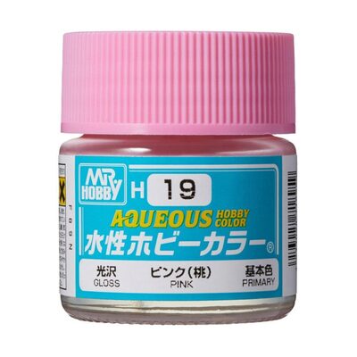 Mr Hobby Pink paint pot