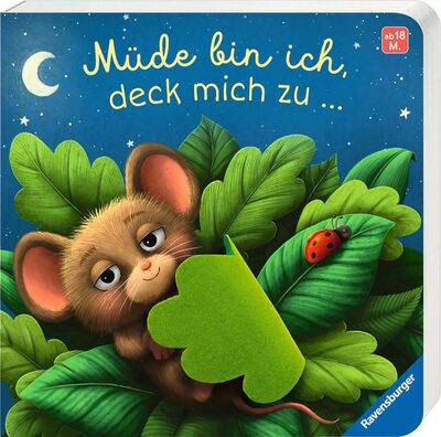 Ravensburger Müde Bin Ich, Deck Mich Zu - Ein Mitmachbuch Zum Streicheln, Schaukeln Und Schmusen, Kinderbücher Von Maria Höck - Bild 9