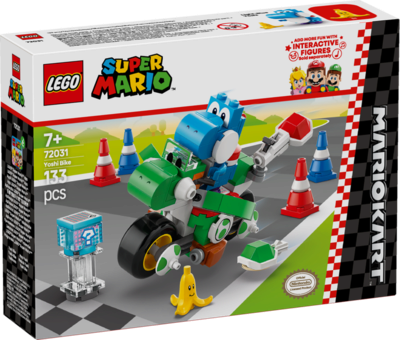 Lego® Jungen Super Mario 72031 Mario Kart™ – Yoshi–Bike - Bild 4
