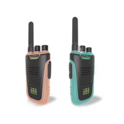 KIDYWOLF - Walkie-Talkies mit Taschenlampe hellblau/rosa | Deutsch | 2025 - Image 8
