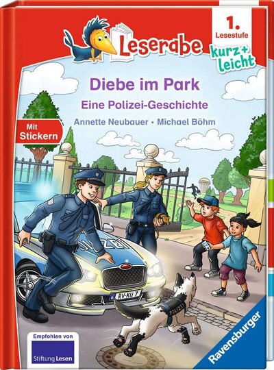 Ravensburger Mädchen 46445 Leserabe 1. Lesestufe Kurz Und Leicht - Diebe Im Park - Eine Polizei-Geschichte - Bild 6