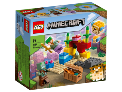 🐠 LEGO Minecraft 21164 Das Korallenriff Neu OVP 92 Teile 🐠 - Bild 9