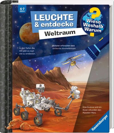 Ravensburger 60090 Wieso? Weshalb? Warum? Leuchte Und Entdecke - Weltraum - Bild 10