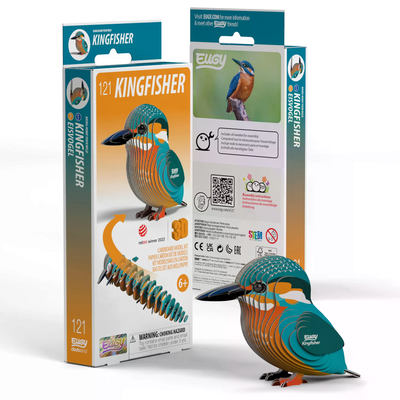 EUGY - 3D Bastelset Eisvogel | Kit (Bastelset) | 2025 | EUGY | - Bild 9