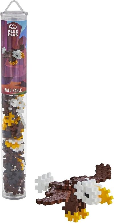 Plus-Plus Tube Mini Basic: Adler - 100 Bausteine - Bild 6