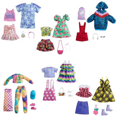 Barbie Moden 2 Outfits Und 2 Accessoires Für Die Puppe, 1 Packung, 7-Fach Sortiert - Image 4