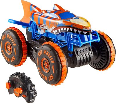 Hot Wheels Jfr39 Monster Trucks R/C Tiger Shark Climber 1:15 - Image 9