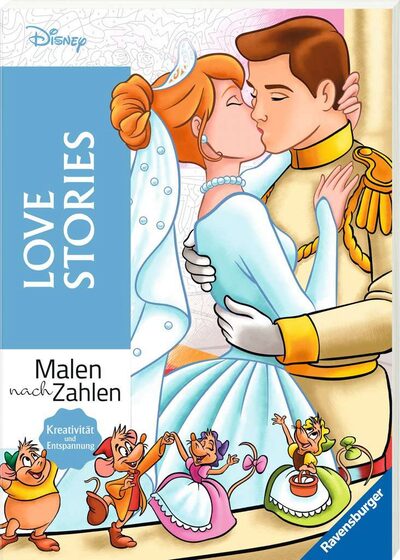 Disney - Malen nach Zahlen: Love Stories - Taschenbuch - Image 6