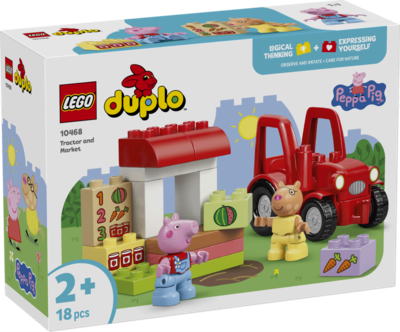 Lego Unisex Lego® Duplo® 10468 Traktor Und Marktstand Mehrfarbig Baby - Bild 11