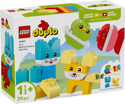 LEGO DUPLO 10477 Bauset 3-in-1, 24 Teile, 1½+, Kreative niedliche Haustiere - Bild 12