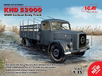 Icm 435451 1:35 Magirus Deutz Khd S3000 - Bild 4