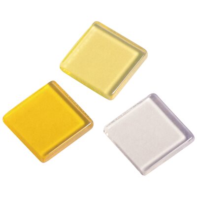 Acryl Mosaik, transparent, lichtgelb - Image 4