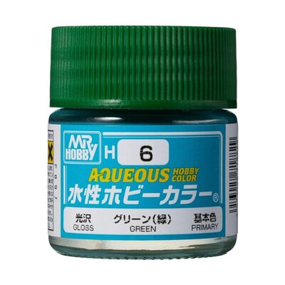 Mr Hobby Green paint pot