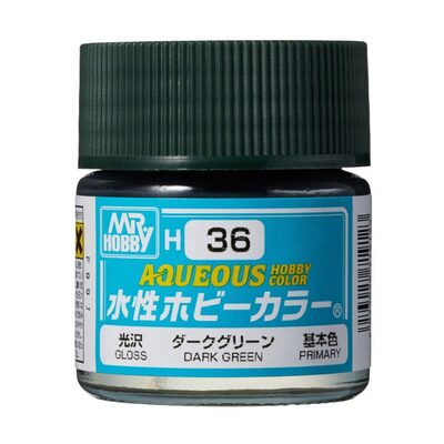 Mr Hobby Dark Green (H36) paint pot