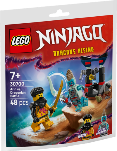 Lego Arins Duell Mit Dem Drachenmenschen (30700, Ninjago) - Bild 16