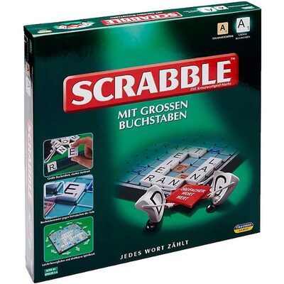 Scrabble - mit grossen Buchstaben Gesellschaftsspiel füür 2-4 Spieler ab 10 J. - Bild 11